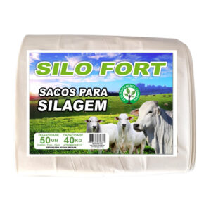 Sacos Para Silagem 51x100 - 200 Micras C/300 Unidades Branco - Oferta na Shopee