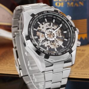 T Winner Relógio Esqueleto Completo Masculino Relógio Mecânico Totalmente Automático Masculino Relógio Mecânico Automáti - Oferta na Shopee