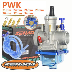 Carburador PWK Koso Racing Power Jet Guilhotina Competição 24/26/28/30/32/34MM TZM RXZ e NSR 50-350CC - Oferta na Shopee