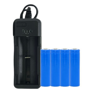 4 Baterias 14500 Original Microfone Kdr200 + Carregador Universal Com visor Bivolt - Oferta na Shopee