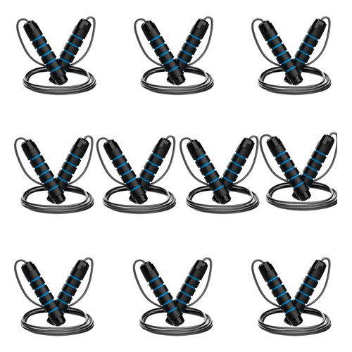 Kit 10 Cordas De Pular Em Pvc Ajustável Treino Funcional Kit 10 Cordas De Pular Em Pvc Ajustável Treino Funcional - Oferta na Shopee