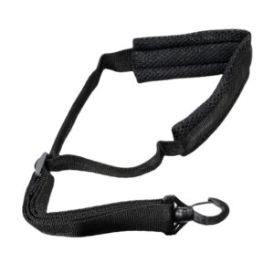 Correia de Nylon Preta Ajustável com Almofada para Sax Alto/Tenor/Soprano - Oferta na Shopee
