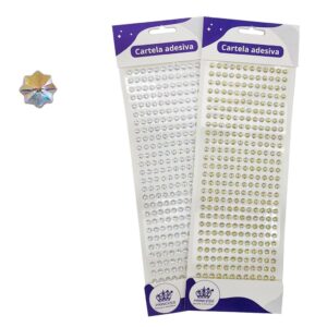 Cartela Strass Adesiva Estrela Princess 312 Unidades Alta Qualidade Ótimo Custo-Benefício - Oferta na Shopee