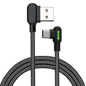 Cabo Carregador p/ Android Tipo-C Led 2 Metros 90° 2m Mcdodo - Oferta na Shopee