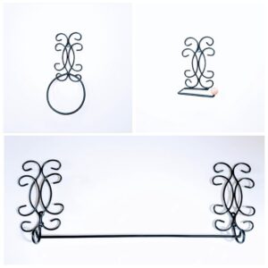 Kit banheiro rustico artesanal - Oferta na Shopee