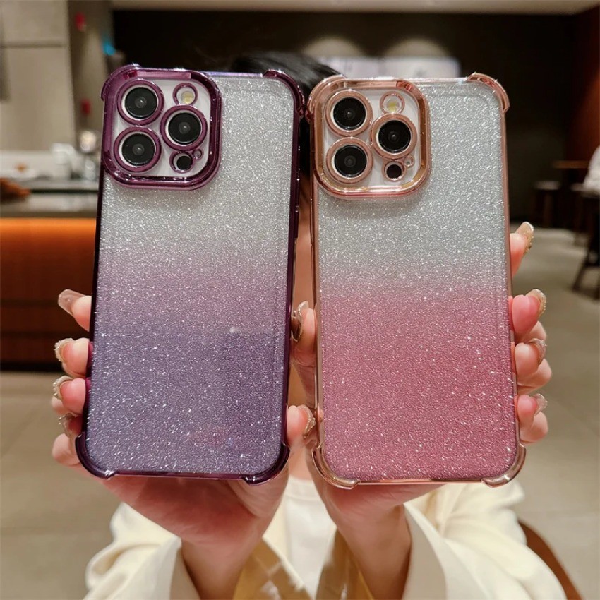 Luxo Chapeamento Bling Glitter Gradiente Caso De Telefone Para Xiaomi Redmi Nota 15 14 13 12 15C Poco C85 X8 M8 Pro Plus Luxo Chapeamento Bling Glitter Gradiente Caso De Telefone Para Xiaomi Redmi Nota 15 14 13 12 15C Poco C85 X8 M8 Pro Plus - Oferta na Shopee