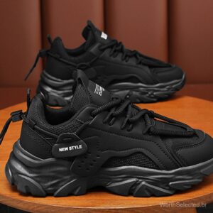 Sapatos Casuais Masculinos Tênis De Corrida Respiráveis Versão Coreana Para Estudantes Calçados Esportivos Tamanho 39-44 - Oferta na Shopee