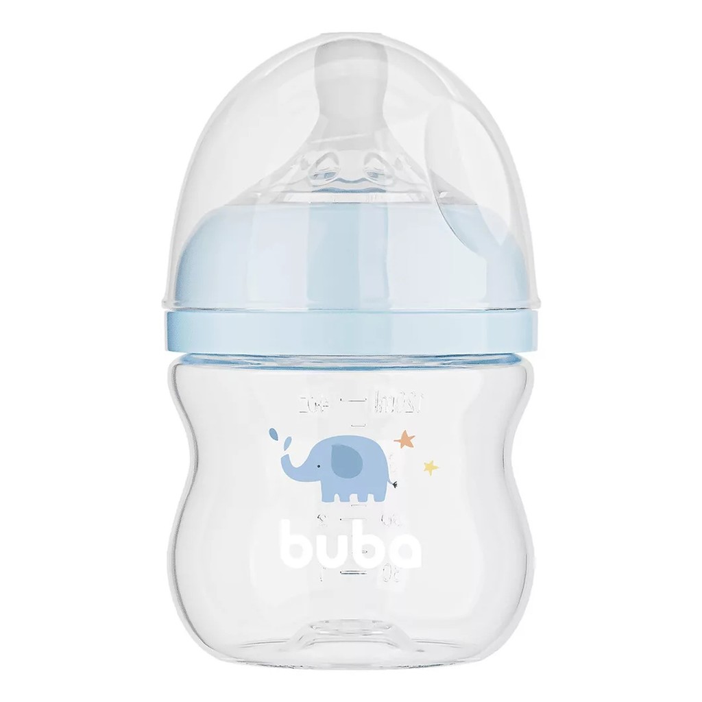 Buba Mamadeira Easy Flow Elefante Azul 120ml (7908103772523) Buba Mamadeira Easy Flow Elefante Azul 120ml (7908103772523) - Oferta na Shopee