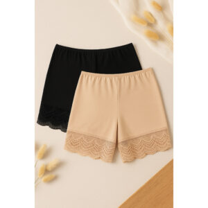 Kit 2 Anágua Renda Segunda Pele Feminino - Oferta na Shopee