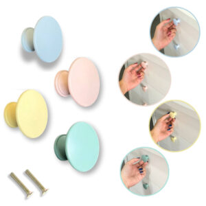 Kit 2 Puxadores de Gavetas Móveis Cômodas Rack Guarda-Roupas Quarto 30mm em Metal - Oferta na Shopee