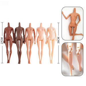 11 Juntas de Móveis Corpo de Boneca Africana Pele Negra Nua Brinquedo de Menina Bonita Presente [feng] O2BN - Oferta na Shopee