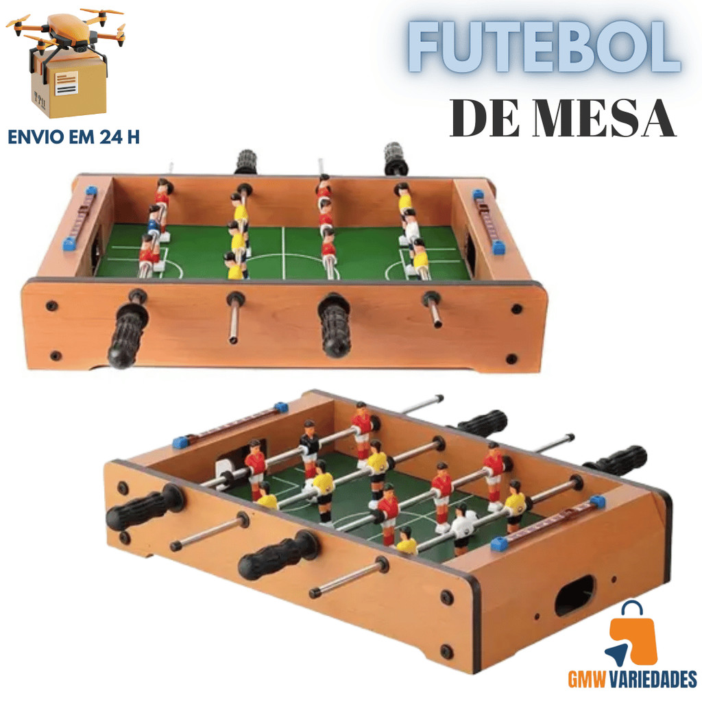 Futebol De Mesa - Pebolim - Reforçada Com Bolas E Placar Mesa De Pebolim Futebol De Mesa - Pebolim - Reforçada Com Bolas E Placar Mesa De Pebolim - Oferta na Shopee