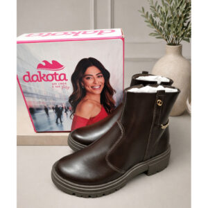 Bota Dakota de Cano Curto Feminina D2421 - Oferta na Shopee