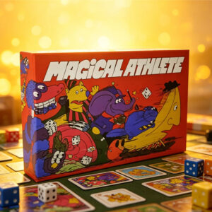 Jogo De Tabuleiro Atleta Mágico Festa Em Inglês 2-6 Jogadores - Oferta na Shopee