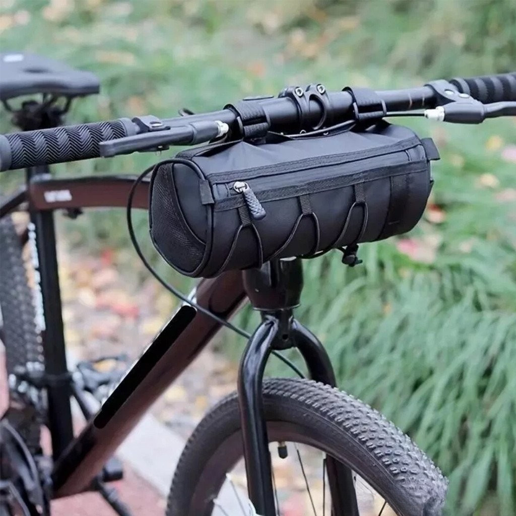 Bolsa De Bicicleta À Prova D'água , Armazenamento Ao Ar Livre , MTB , Grande Capacidade , Guidão De Equitação Cabeça De Bolsa De Bicicleta À Prova D'água