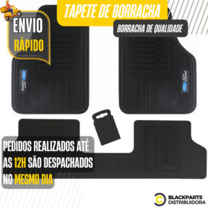 Jogo Tapete De Borracha Personalizado Ford 5 Peças Luxo - Oferta na Shopee