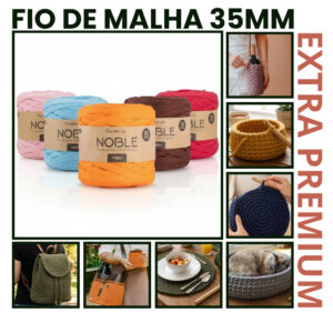 Fio de Malha Fischer Extra Premium Noble 35mm - 140mts - Oferta na Shopee
