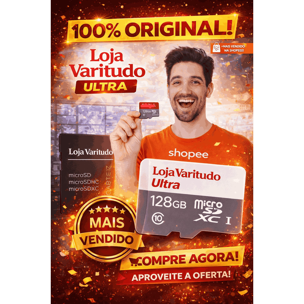 Kit2/1 Cartão Memória Micro SD Ultra 32GB-256GB Com Adaptador p/Vendas diretas da fábrica Kit2/1 Cartão Memória Micro SD Ultra 32GB-256GB Com Adaptador p/Vendas diretas da fábrica