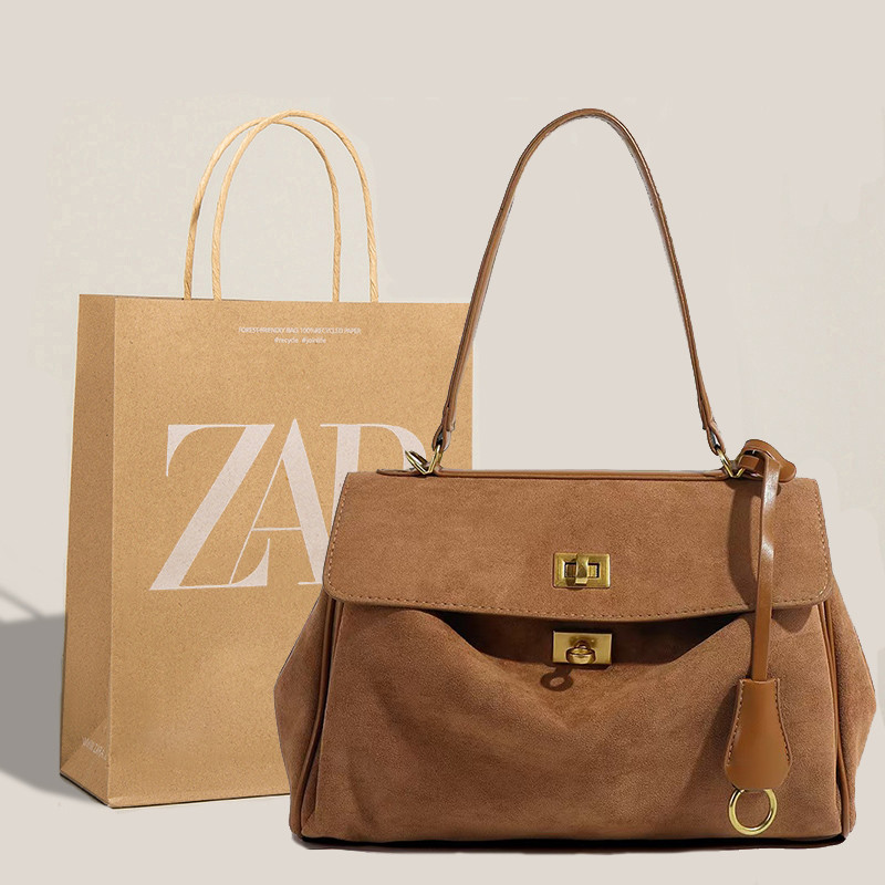 2025 outono inverno camurça sacola feminina grande capacidade Commuter axilas saco High-End All-Match um- 2025 outono inverno camurça sacola feminina grande capacidade Commuter axilas saco High-End All-Match um-