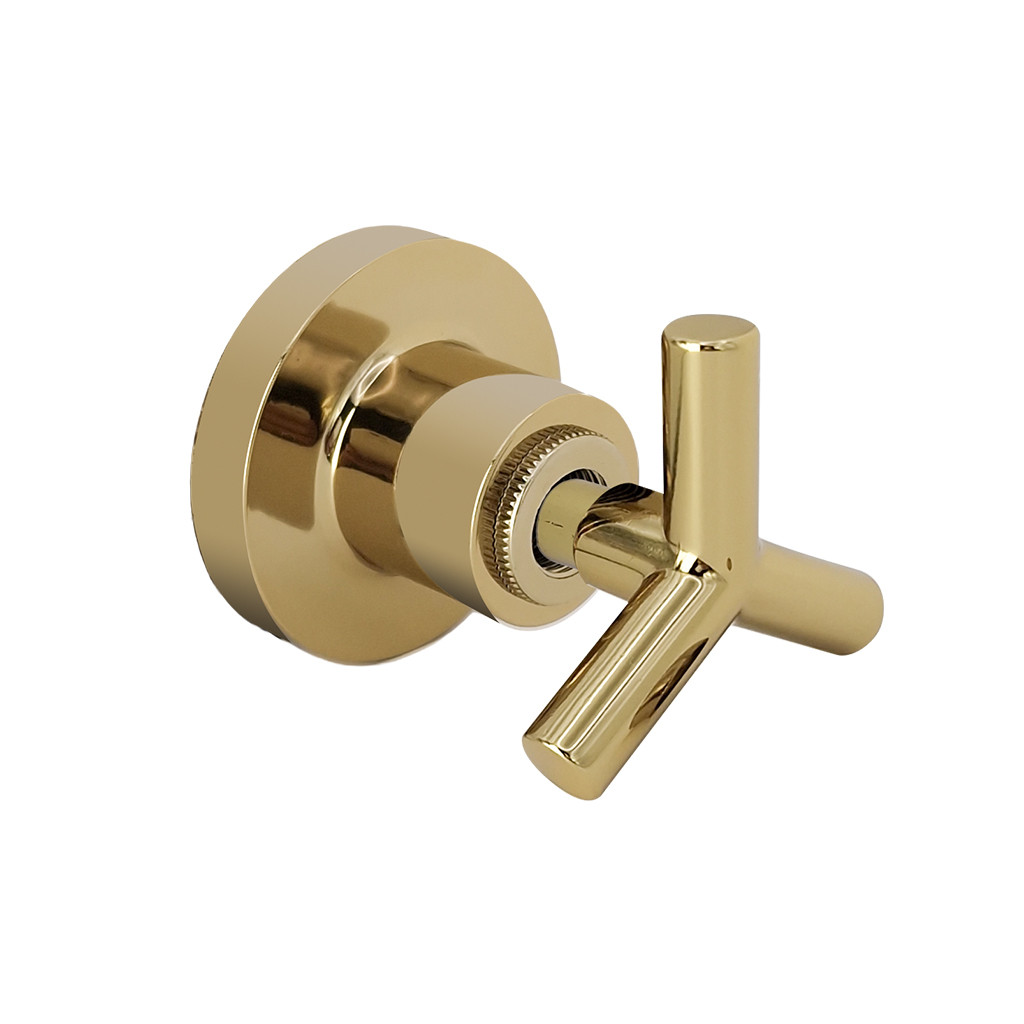 Acabamento Para Registro Banheiro Chuveiro Trizeta Dourado Brilhante Padrão Deca 1/2″ – 3/4″ ou 1″ Acabamento Para Registro Banheiro Chuveiro Trizeta Dourado Brilhante Padrão Deca 1/2″ – 3/4″ ou 1″