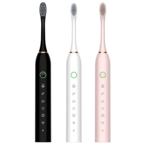 Escova de dentes elétrica recarregável Sonic IPX7 PDD - Oferta na Shopee