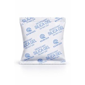 Sílica Gel branca 1/3mm sachê TNT 50g c/20un - Oferta na Shopee