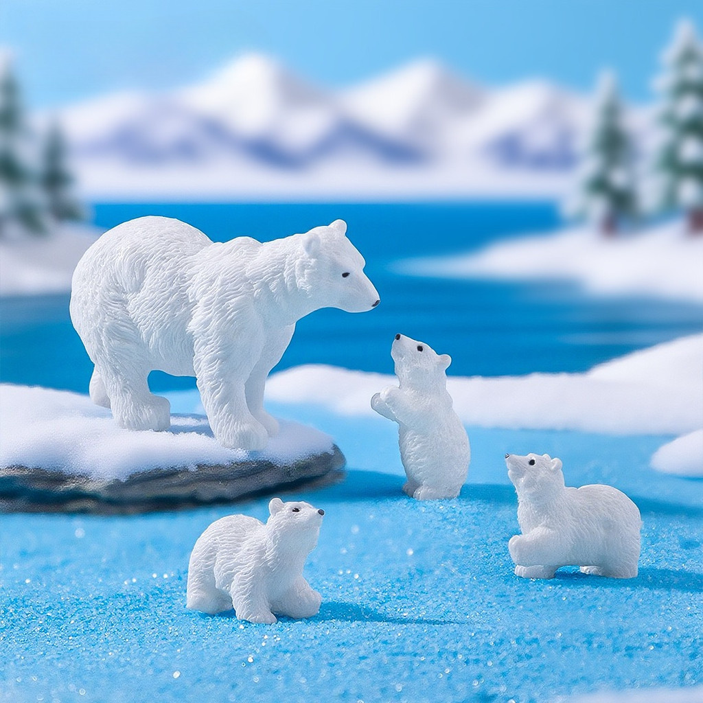 3 Pçs Em Miniatura Urso Polar Paisagem Estátua Bonito Dos Desenhos Animados Cena De Neve Pública DIY Decoração Acessório 3 Pçs Em Miniatura Urso Polar Paisagem Estátua Bonito Dos Desenhos Animados Cena De Neve Pública DIY Decoração Acessório - Oferta na Shopee