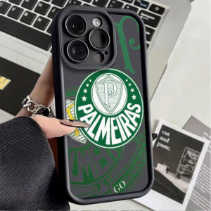 Capinha de silicone macia para Samsung Galaxy A15 A14 A05S A23 A34 A35 A55 A54 A12 A13 S24 S20FE Padrão Palmeiras - Oferta na Shopee
