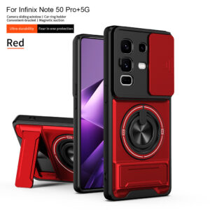 Capa Magnético À Prova De Choque Para Infinix Note 50 Pro Plus 50S 50X 4G 5G Suporte Do Telefone Com Capinha Da Câmera - Oferta na Shopee