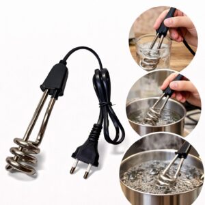 EBULIDOR ELETRICO 500W RABO QUENTE 220V AQUECEDOR AGUA MERGULHAO FERVE RAPIDO CHA CAFE PORTATIL - Oferta na Shopee