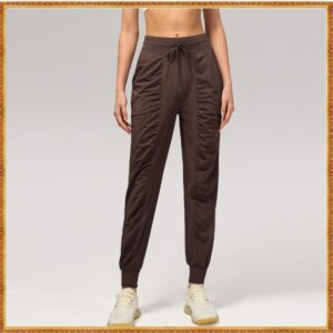 Calças Casuais Soltas de Yoga Lulu Yoga Seamless Jogger Gym Fitness Sport ydk07 - Oferta na Shopee