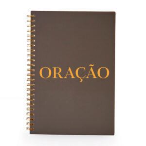 Caderno de Oração Devocional A5 Pautado Com Frase Cristã Evangélica - Oferta na Shopee