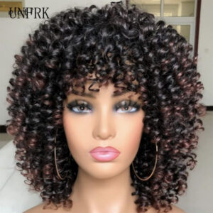 peruca curta preta explosão cabeça bonito 70s 80s perucas - Oferta na Shopee