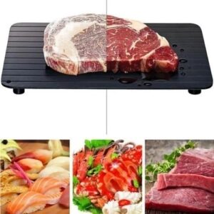 Placa de Descongelamento Rápido para Carnes e Alimentos Tábua Cozinha - Oferta na Shopee
