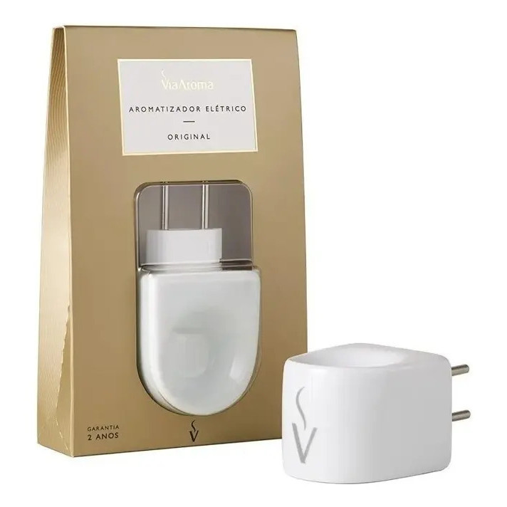 Via Aroma Aromatizador Difusor De Aromas Porcelana Branco Via Aroma Aromatizador Difusor De Aromas Porcelana Branco