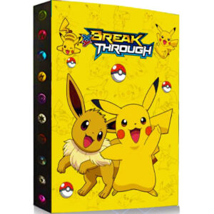 Fichário Album comporta até 240 cartas do pokemon - Oferta na Shopee
