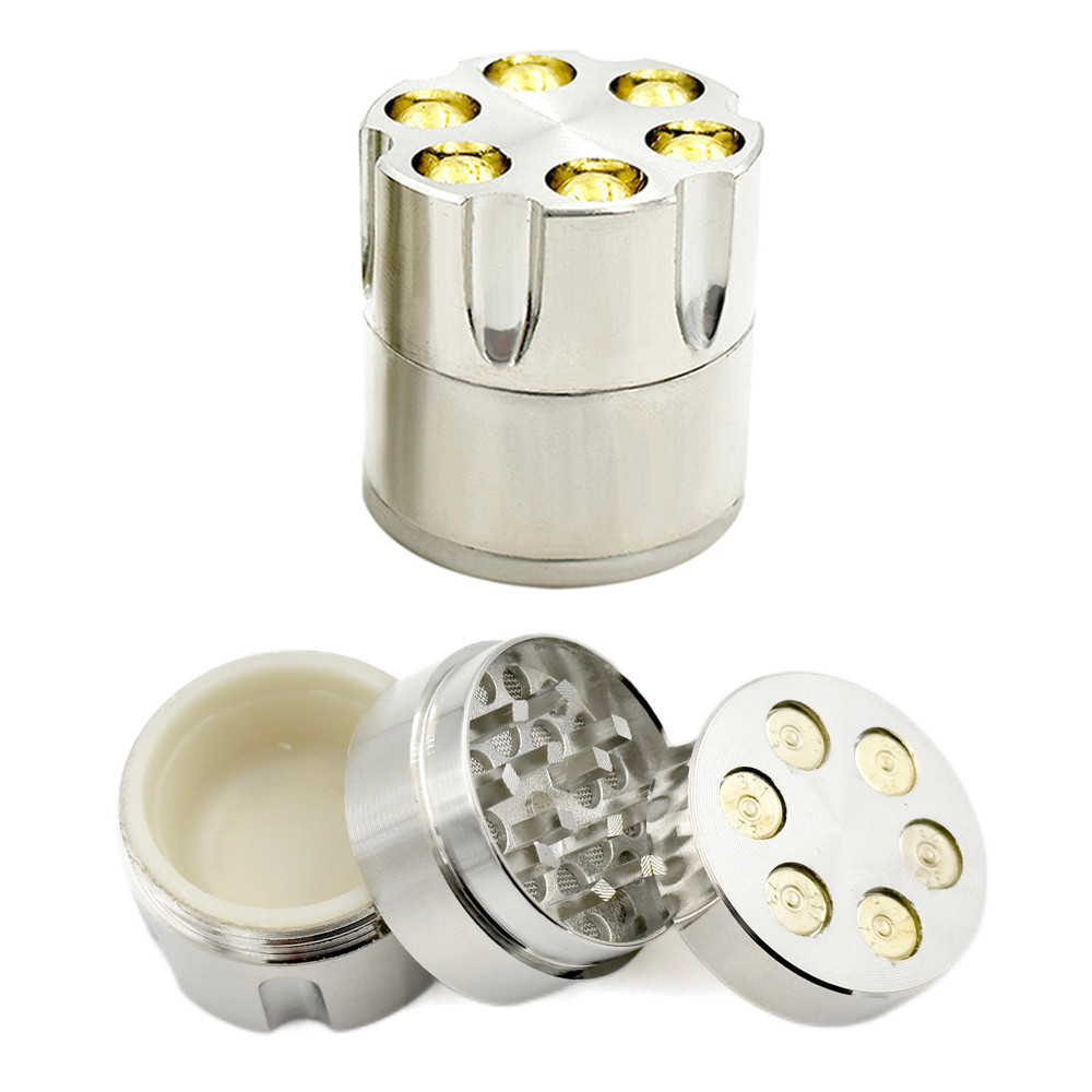 Portátil 30/40mm Em Forma De Bala Moedor De Metal De 3 Camadas Design Compacto Presentes De Feriado Masculinos Portátil 30/40mm Em Forma De Bala Moedor De Metal De 3 Camadas Design Compacto Presentes De Feriado Masculinos - Oferta na Shopee