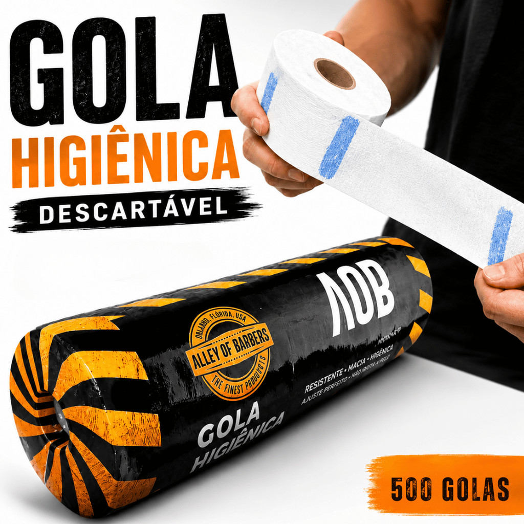 Gola Higiênica Descartável para Barbeiro – 500 Unidades (5 Rolos com 100 Golas) Gola Higiênica Descartável para Barbeiro – 500 Unidades (5 Rolos com 100 Golas) - Oferta na Shopee