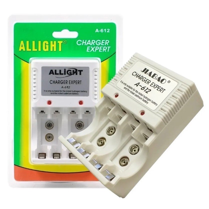 Carregador De Pilha Aa Aaa Bateria 9v Recarregável Bivolt Carregador De Pilha Aa Aaa Bateria 9v Recarregável Bivolt