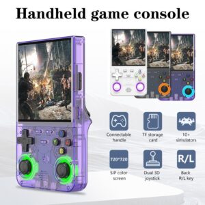 Cross-Border novo estilo R36 Ultra Kaiyuan Console de jogo portátil 13cm IPS portátil Retro portátil nostálgico Arcade - Oferta na Shopee