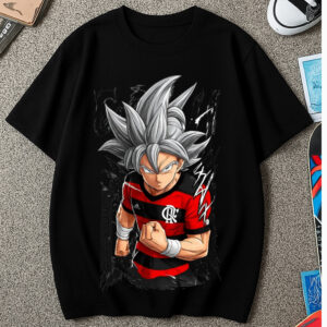 Camiseta Personalizada Goku Torcedor 100% Algodão - - Oferta na Shopee