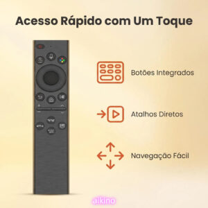 Controle Remoto Tv Smart Para Samsung Bn59-01385e Com Voz Smart - Oferta na Shopee