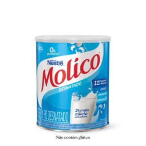 Leite em Pó MOLICO Desnatado Lata 280g - Oferta na Shopee