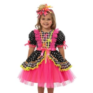 Vestido Junino Infantil Luxo Festa Junina Caipira Papilloo - Oferta na Shopee