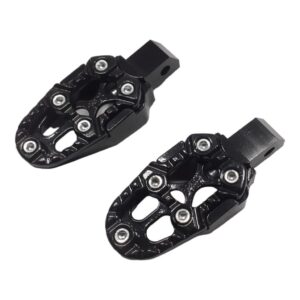 PEDALEIRA MOTO ESPORTIVA PEDAL PRETO PAR - Oferta na Shopee