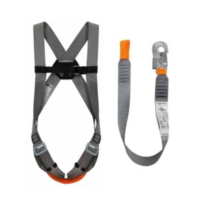 Cinto Paraquedista 1 Ponto de Ancoragem e 2 Ajuste + Extensor de 90 CM - Oferta na Shopee