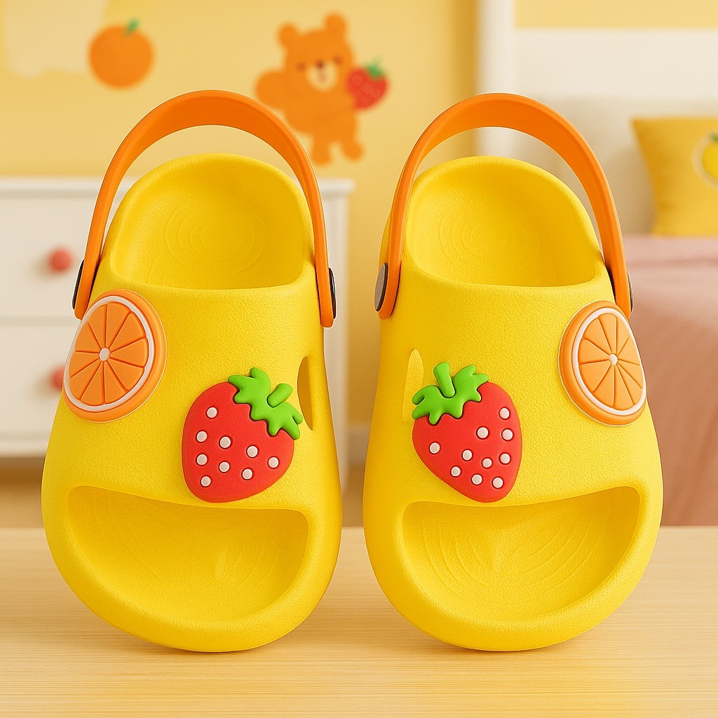 Chinelo Infantil Nuvem Slide Coloridas Frutas Flores Menina Macio Confortável Lev. Chinelo Infantil Nuvem Slide Coloridas Frutas Flores Menina Macio Confortável Lev.