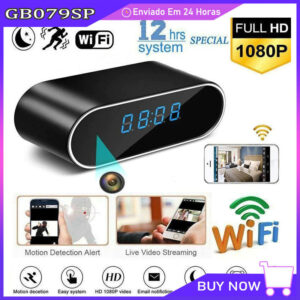 Relógio De Mesa Espião Com Câmera Wi-fi E 1080P Oculta Relógio Sem Fio - Oferta na Shopee