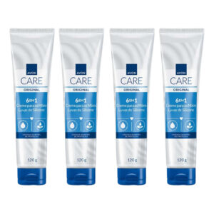Kit 4 Luva De Silicone Creme Protetor Para As Mãos 120g-avon - Oferta na Shopee