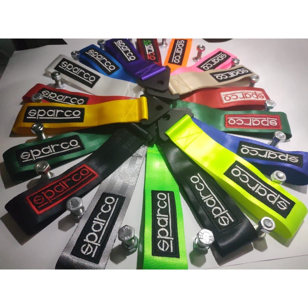 Tow Strap Sparco Cinta De Reboque Bordado Tow Strap Sparco Cinta De Reboque Bordado